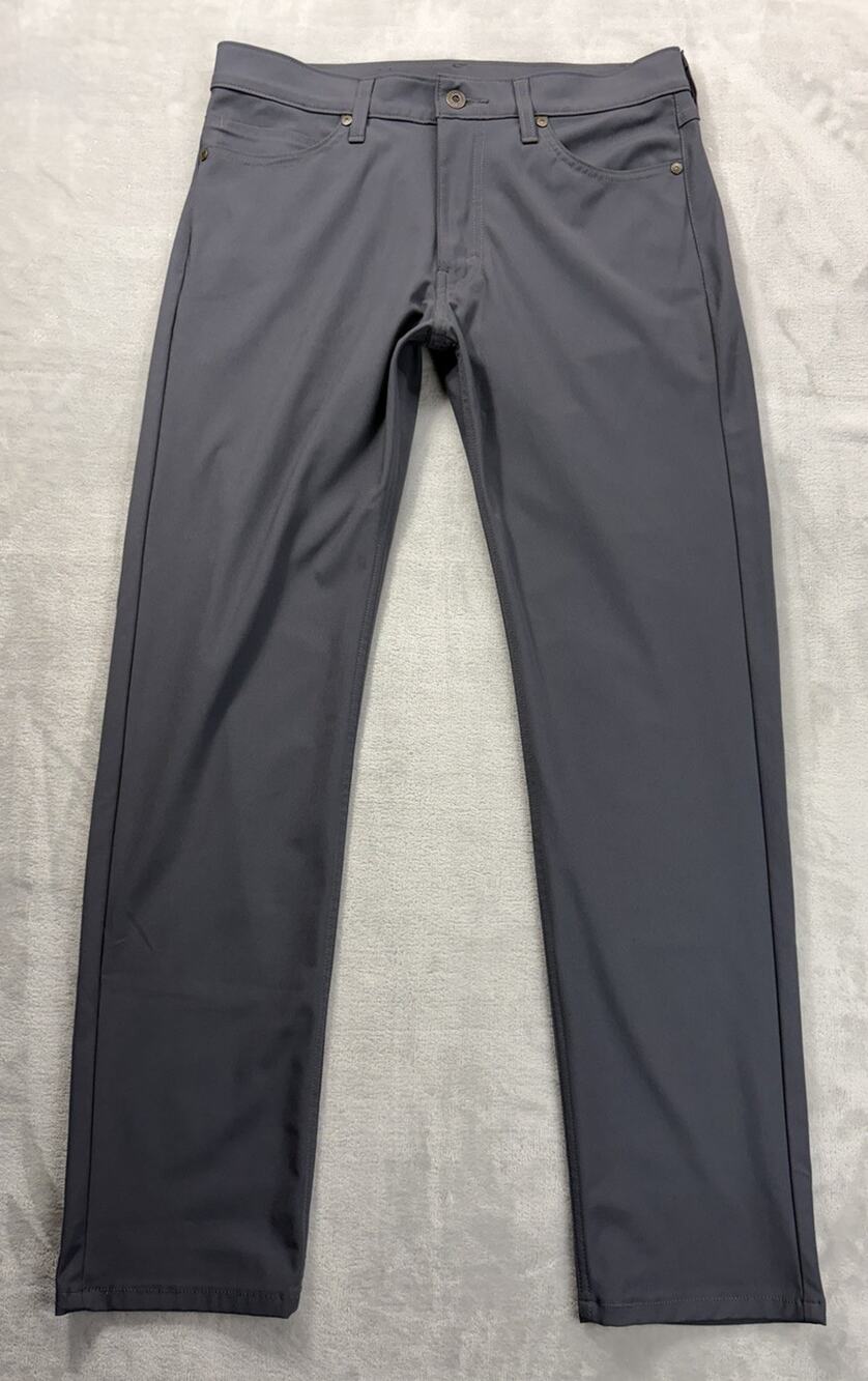 Levi 511 Engineered for Movement Performance Pants Men's 33x32 (30" Ins) Gray